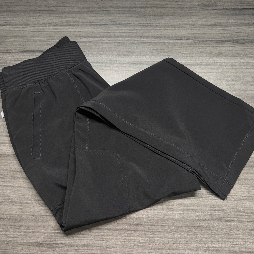 Infinity S Women’s Black Hospital Scrubs Straight Leg